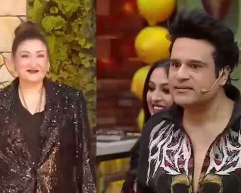 Krishna Abhishek falls at Aunt Sunita's feet and apologizes, Kashmira gets emotional