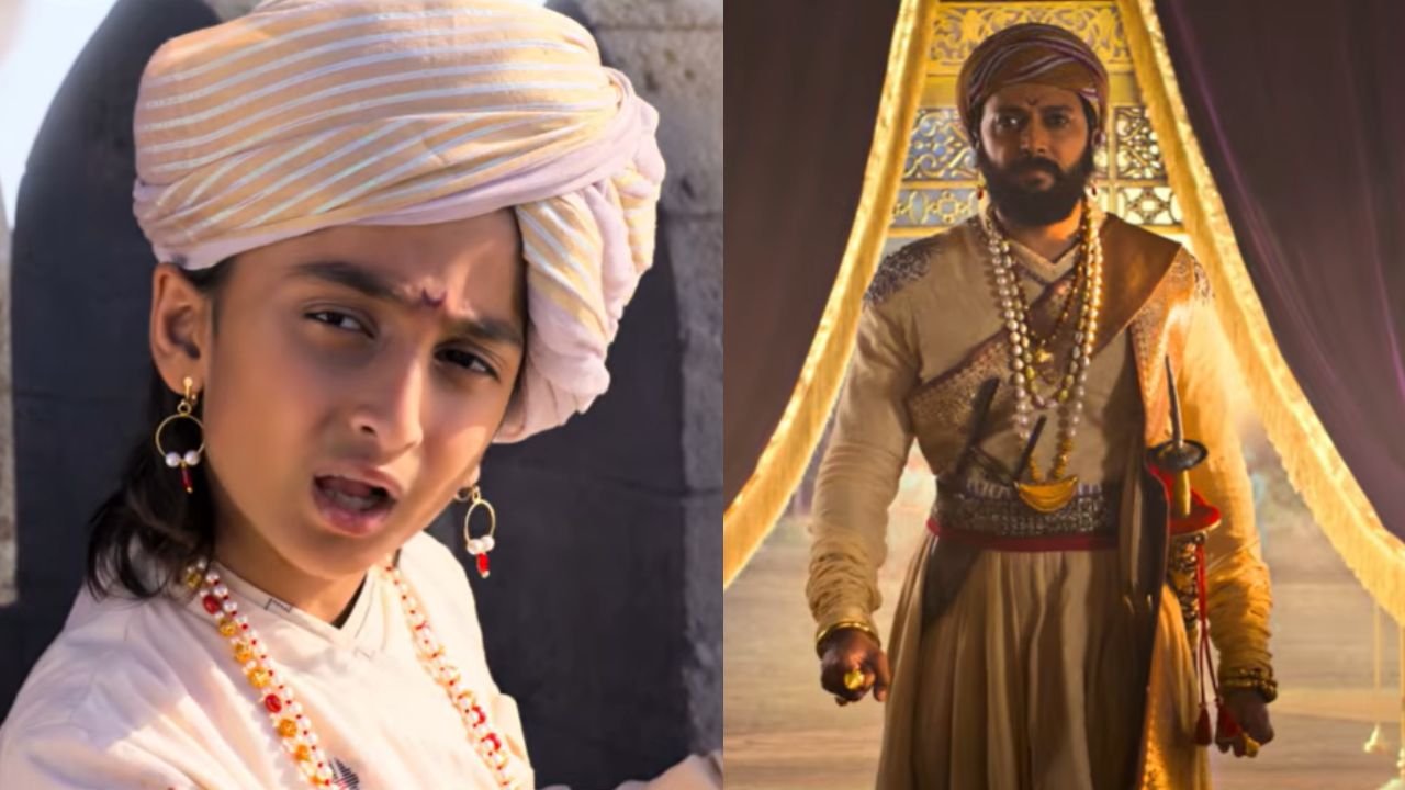 Ritesh's son Rahil made his debut at the age of 10, revealed the look of King Shivaji