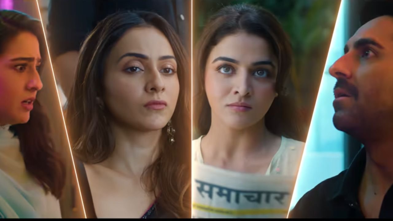'Pati Patti Aur Wo Do' teaser released, Ayushmann seen romancing three heroines