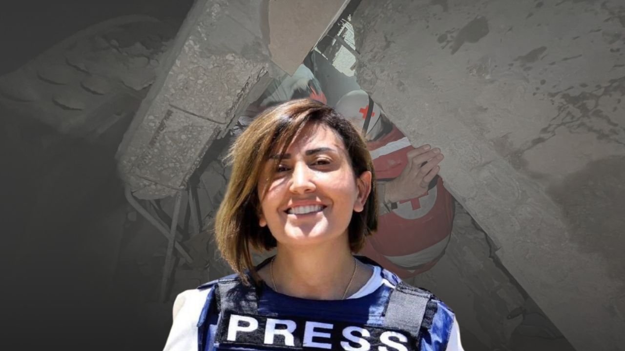 Lebanese journalist Amal Khalil died in the Israeli attack, his body was buried in the rubble for 6 hours.