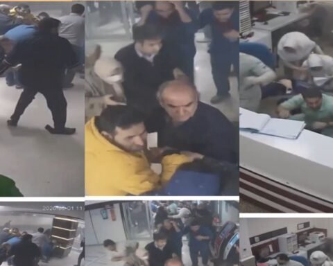 The stampede in Iran’s hospitals during the air strike, CCTV footage has come to light