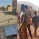 Gunfire in many places and the sound of explosions in many places, a big attack by terrorists in the whole of Mali