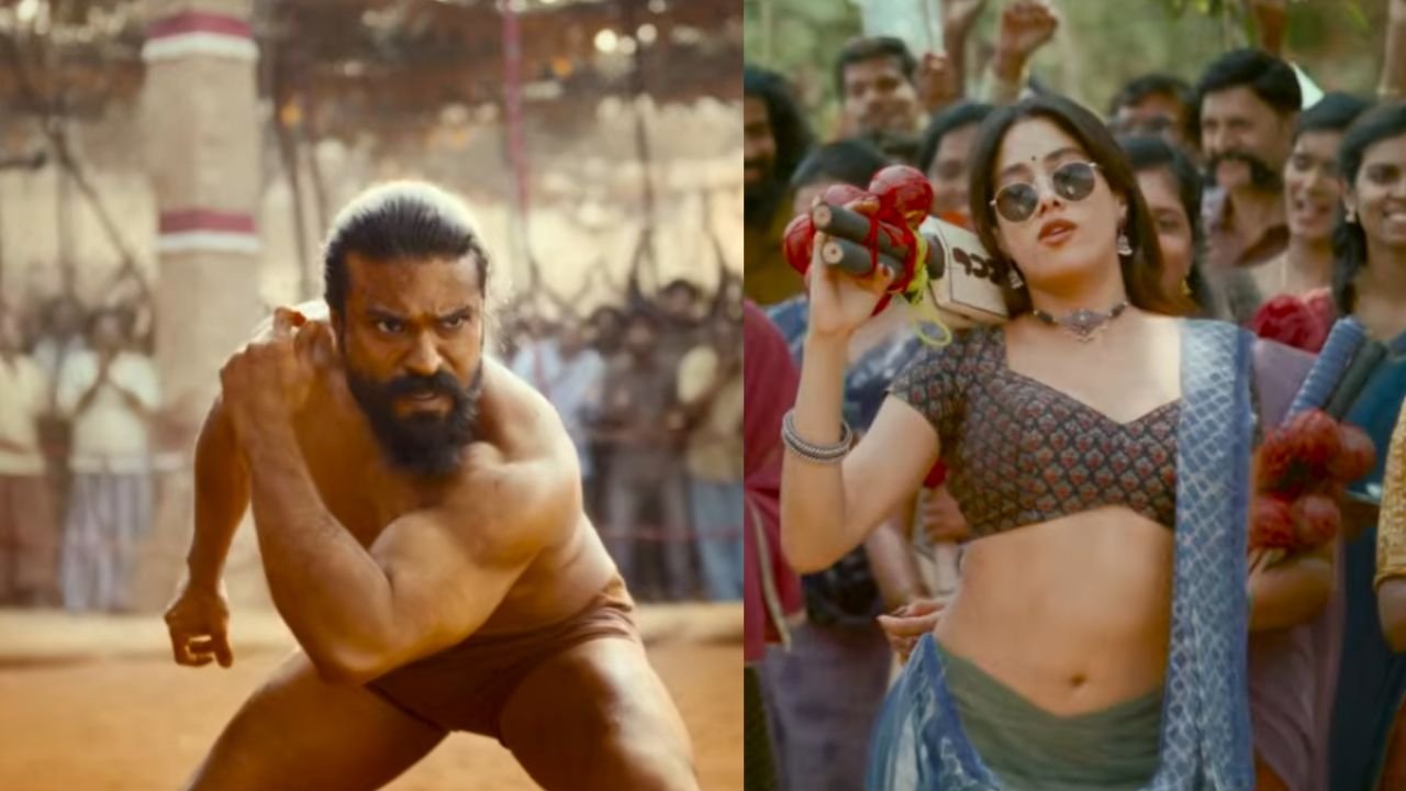 Ram Charan will compete with Divyande in 'Pedi', Janhvi's simplicity wins hearts