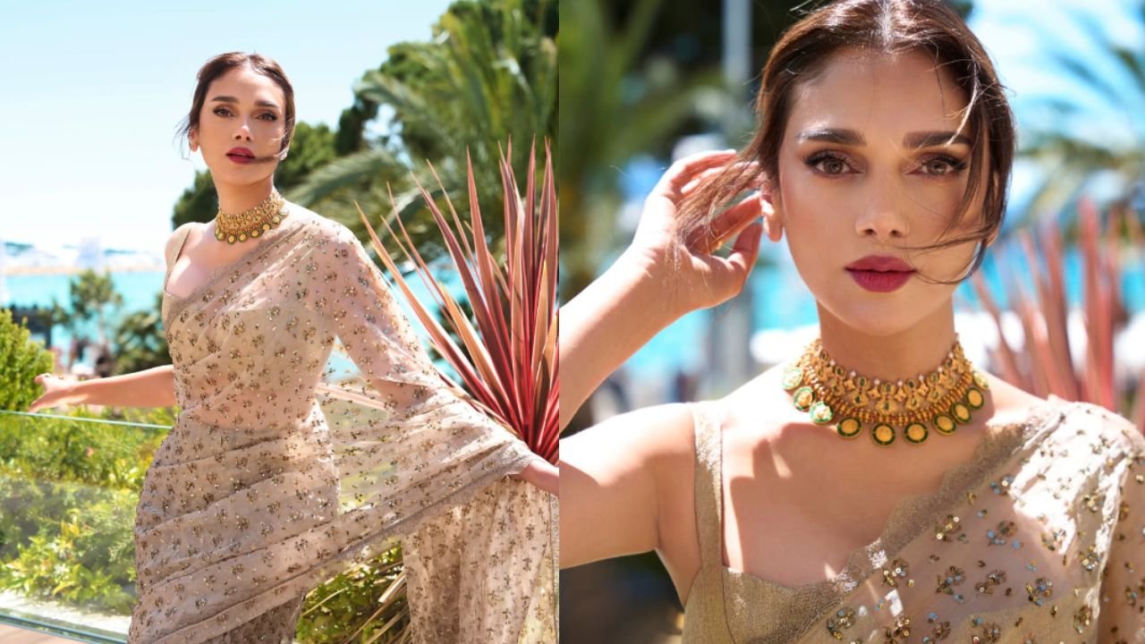 'Lajpat Nagar wore saree in Cannes...', Aditi Rao Hydari is being trolled