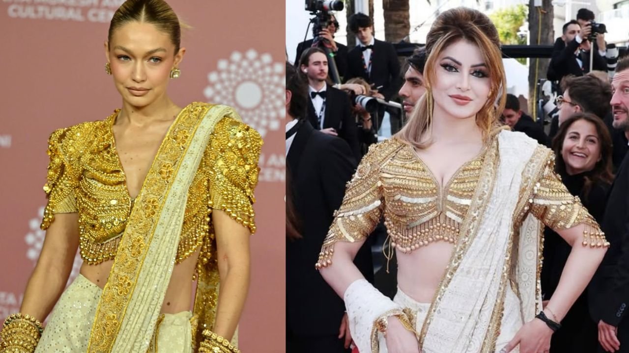 Urvashi copied Gigi Hadid's look at Cannes! People laughed