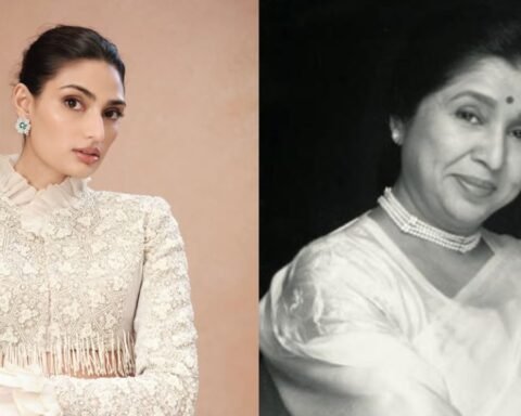 Lata mangeshkar's photo post in tribute to asha bhosle, people angry at athiya