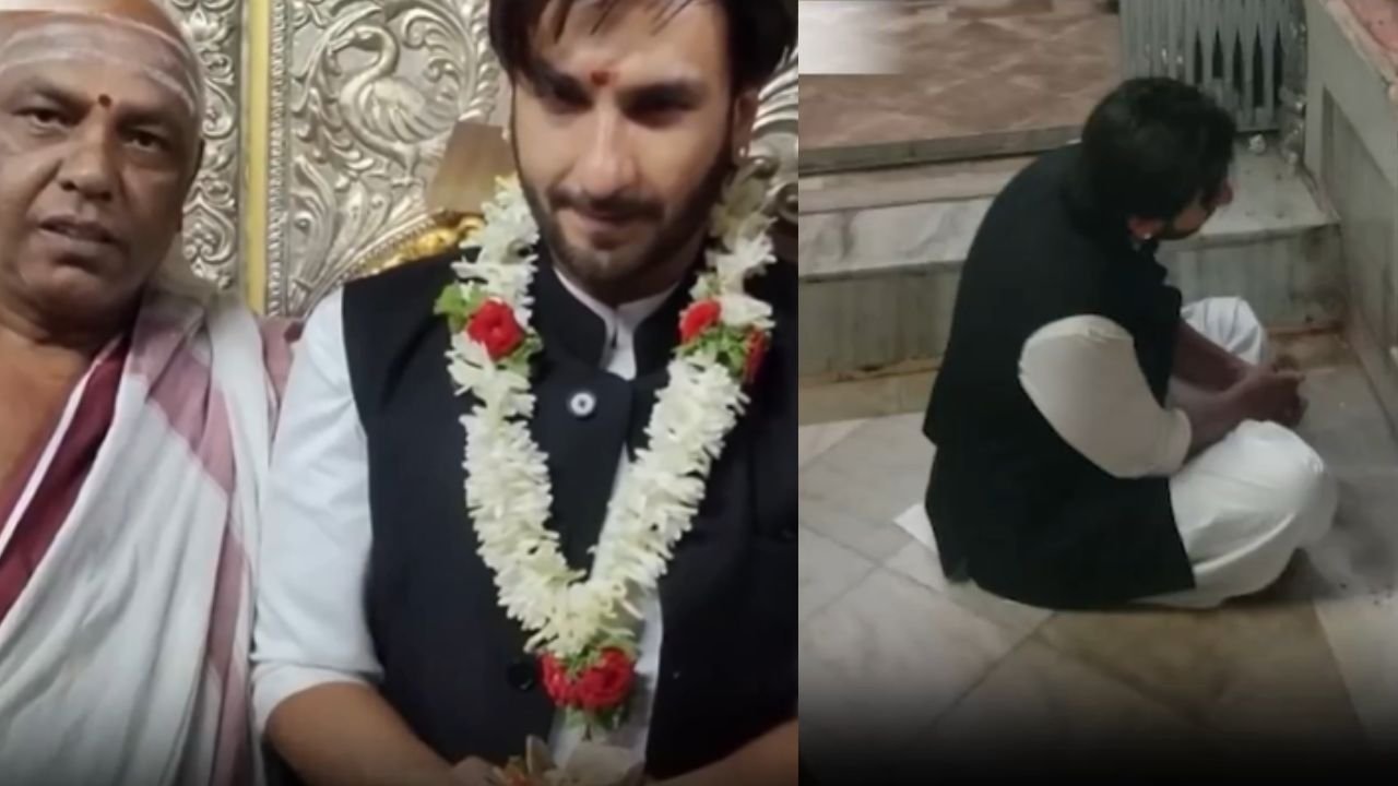 Ranveer reaches Chamundeshwari temple after FWICE ban, apologizes over Kantara controversy