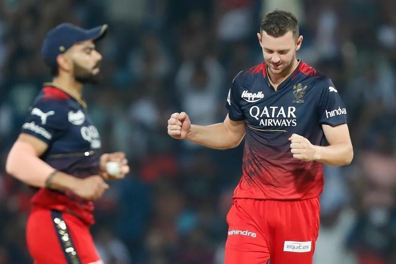 Virat kohli’s 75* powers rcb to historic back-to-back ipl title win over gujarat titans 3 Virat kohli and tim david celebrating